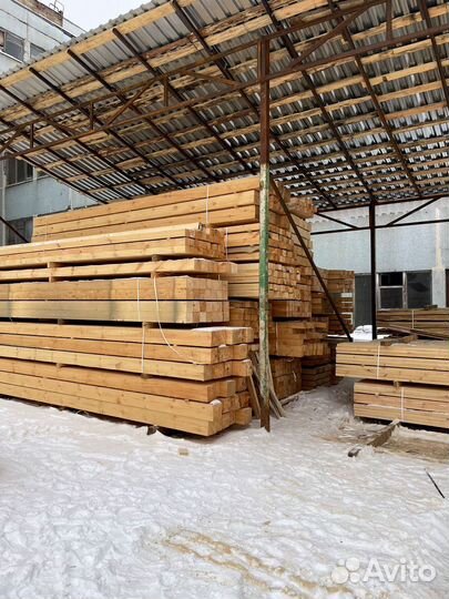 Доска обрезная 25х150х6000мм от производителя