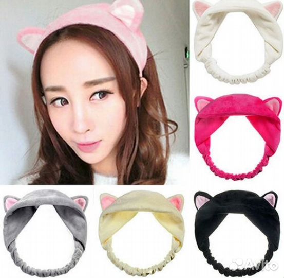 Повязка на голову Милые ушки