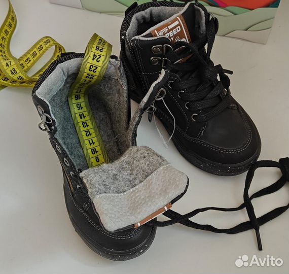 Ботинки демисезонные новые Кенка Kenka 26 размер