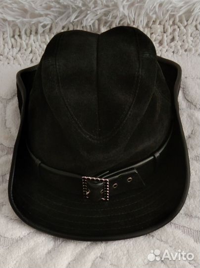 Шляпа демисезонная женская из замши Мехико