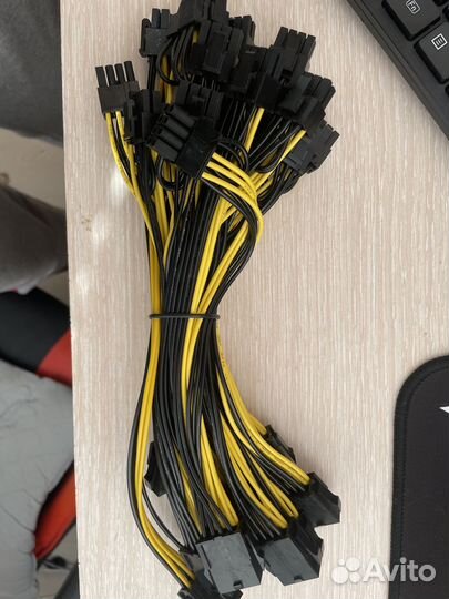 Переходник 8pin на 2 6+2pin