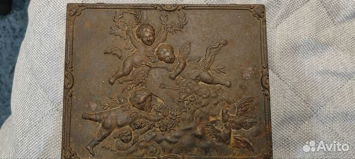 Антикварная шкатулка Путти. Царская Россия