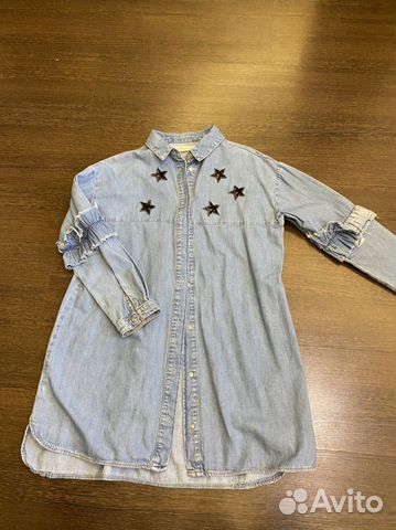 Рубашка Zara для девочки 10-13 лет