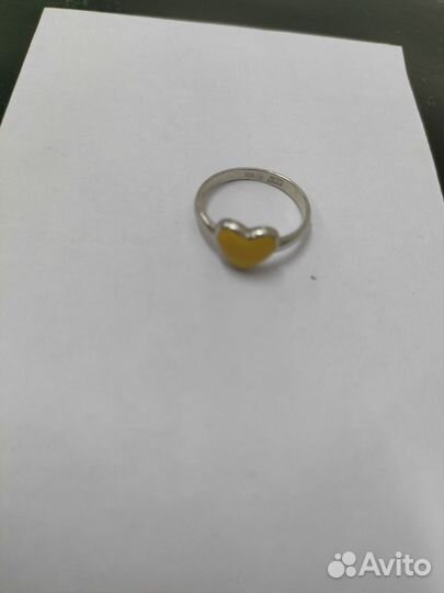 Серебряное кольцо