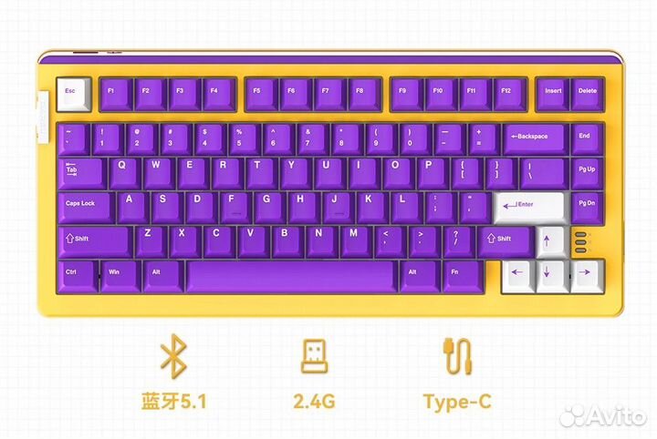 Механическая клавиатура Dareu A81 Беспроводной