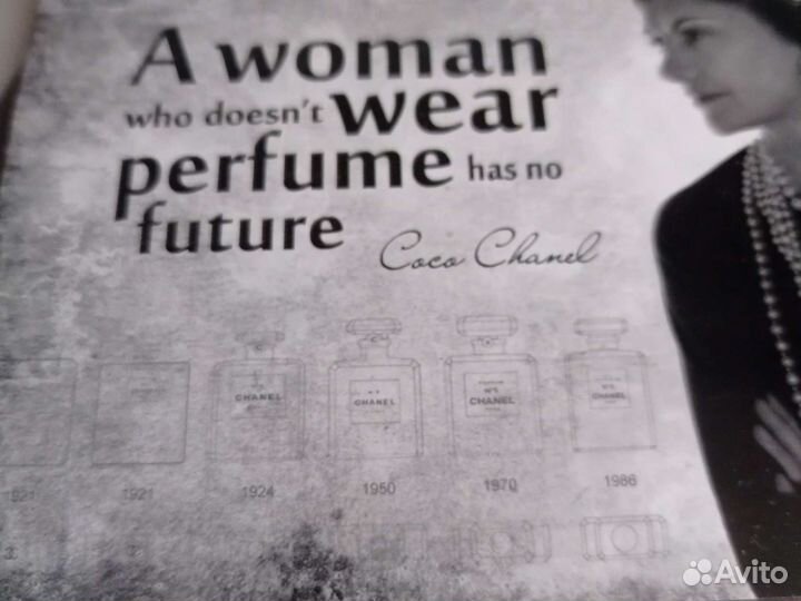 Открытка шанель