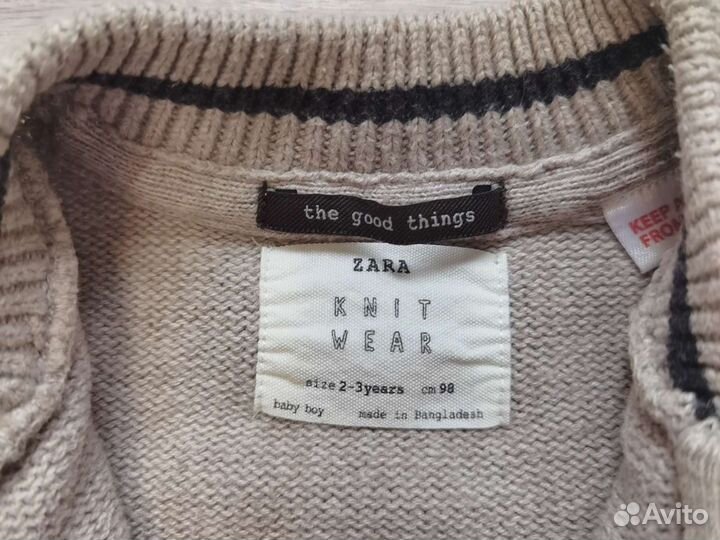 Кофта/джемпер Zara на молнии для мальчика