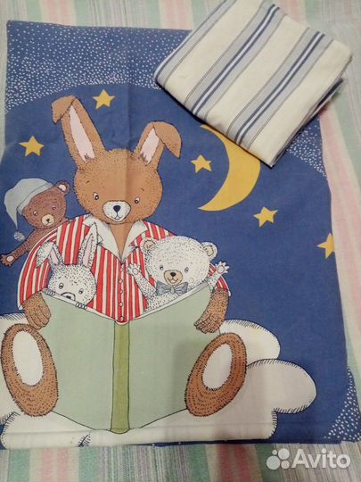 Детское постельное белье б/у