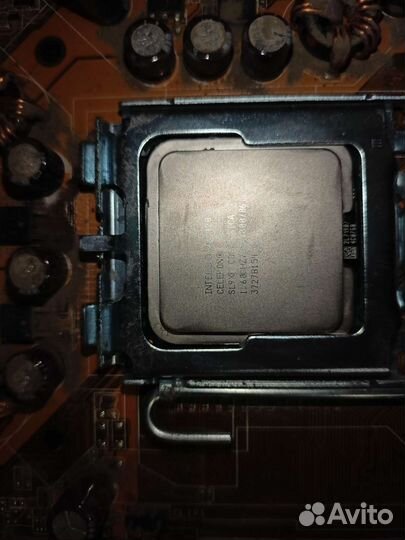 Мат. плата Asus P5GC-MX/1333 с комплектующими