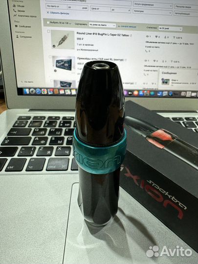 Тату машинка Spektra Xion Seafoam Новая