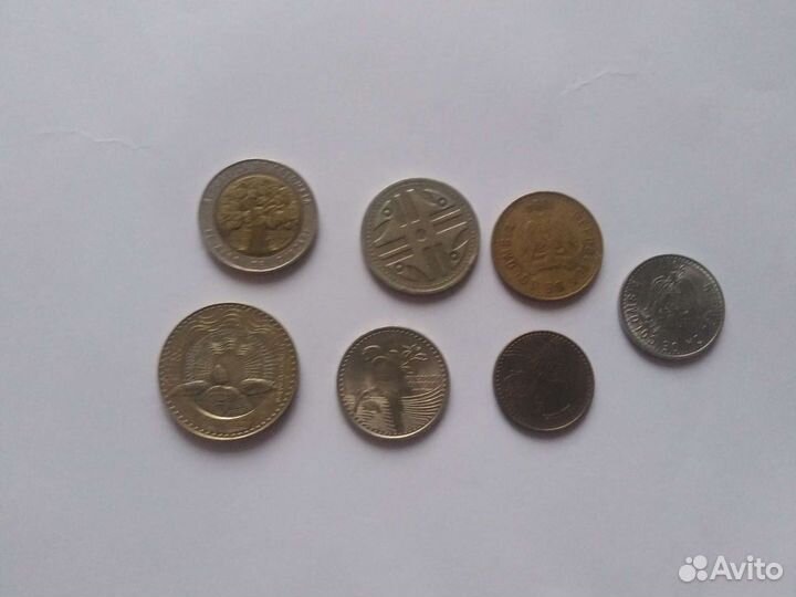 Набор монет колумбия