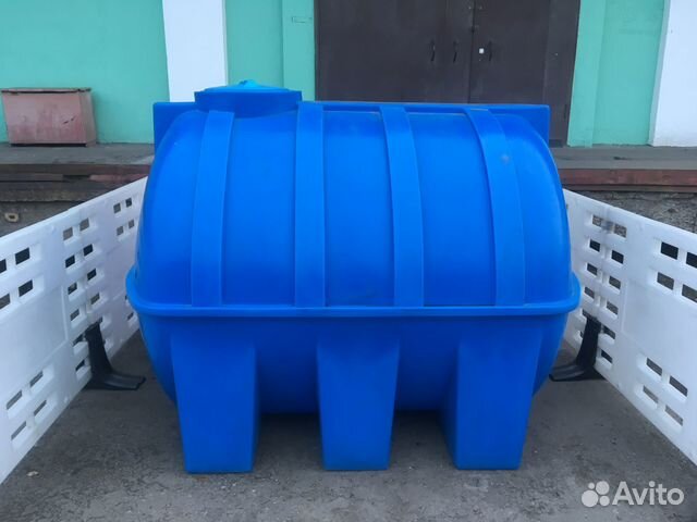 Пластиковая емкость горизонтальная купить в Уфе | Товары для дома и ...