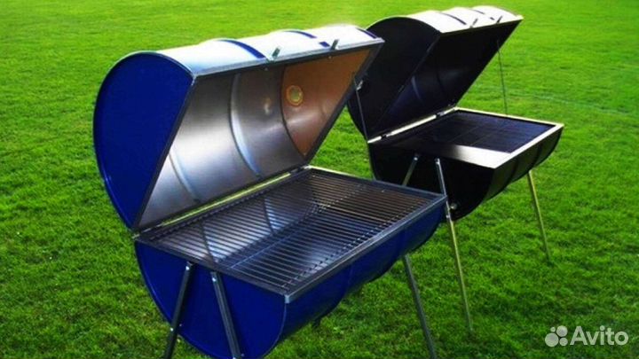 Мангал с крышей