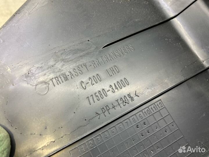 Обшивка багажника Ssangyong Actyon 2 CK 2011