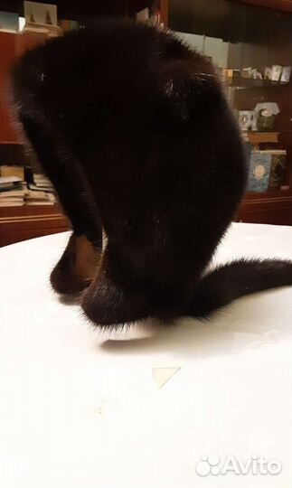 Необычная норковая шапка