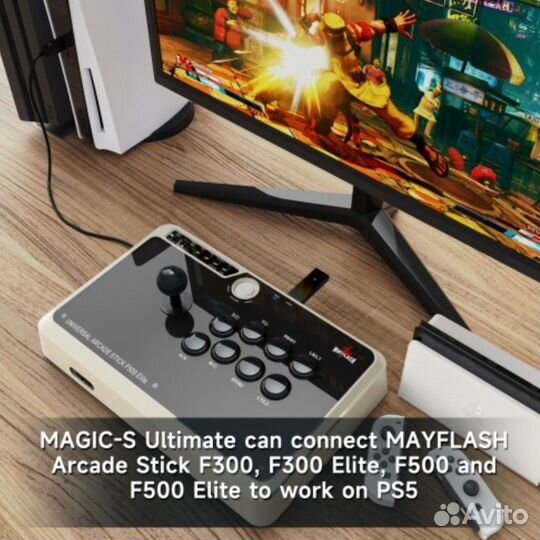 Mayflash Magic-S Ultimate конвертер гейпада PS5 пк