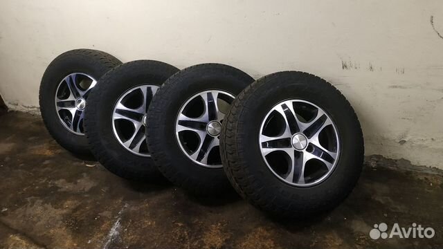 Колеса на ssangyong кайрон 245/70 R16 купить в Москве | Авито