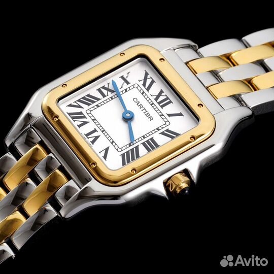 Часы cartier panthere биколор