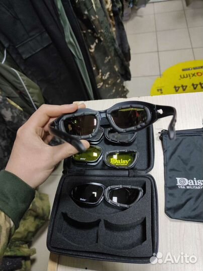Очки Тактические Daisy Черные