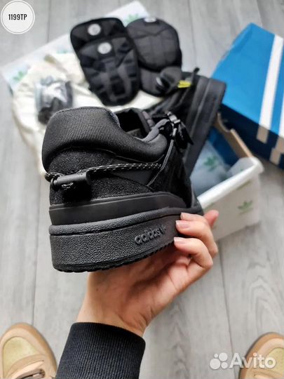 Кроссовки мужские Adidas Forum x Bad Bunny Black