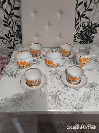 Чайный сервиз чайка