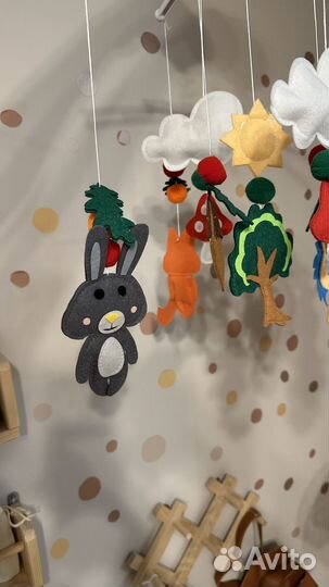 Мобиль детский с музыкальным блоком
