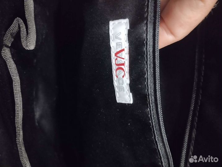 Сумка Versace оригинал, нат. лакированная кожа