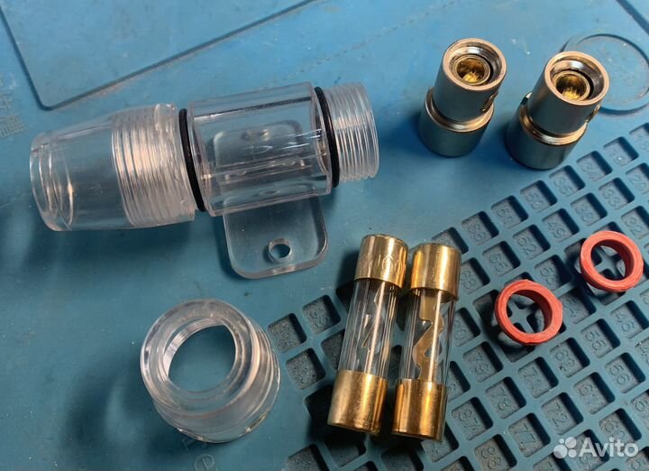 Колба для предохранителя для авто усилителя + 2 пр