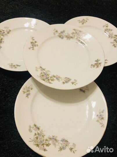 Тарелки. Десертные тарелки. Дмитровский завод