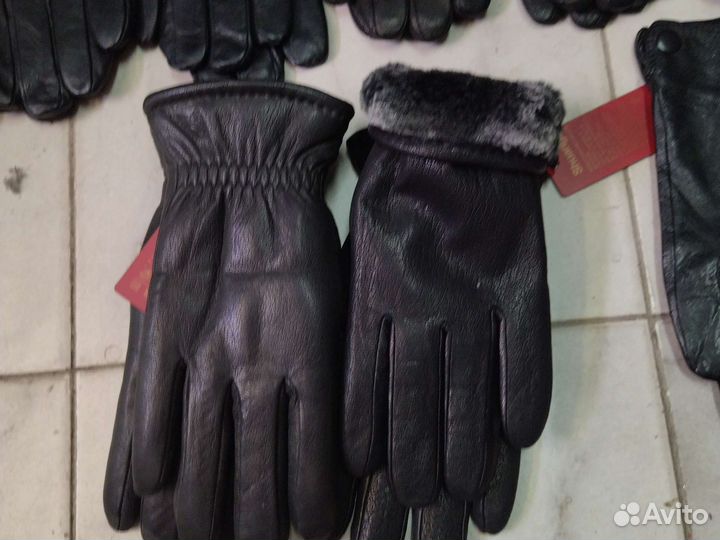 Перчатки натуральная кожа