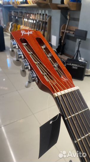 Семиструнная акустическая гитара Flight D-207 HB