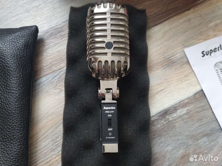 Микрофон динамический superlux proh7f