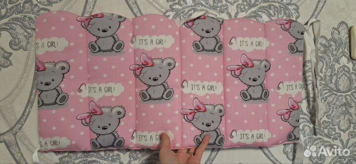 Бортики в детскую кроватку