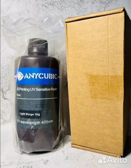 Фотополимерная смола Anycubic Basic Бежевый 1кг