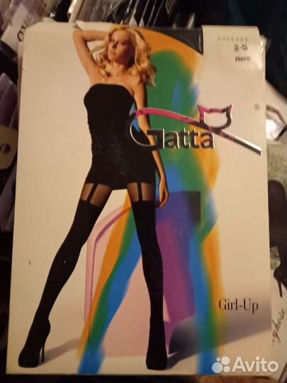 Колготки имитация чулков