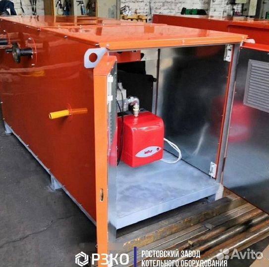 Котел наружного размещения мощность 970 kvt