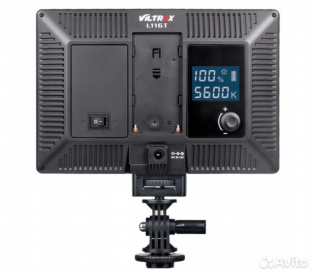 Осветитель Viltrox L116T, светодиодный, 3300-5600К, 15 Вт