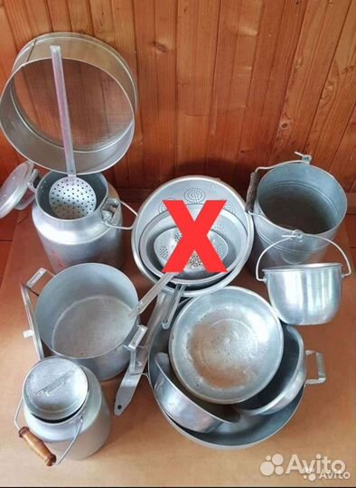 Посуда алюминиевая СССР
