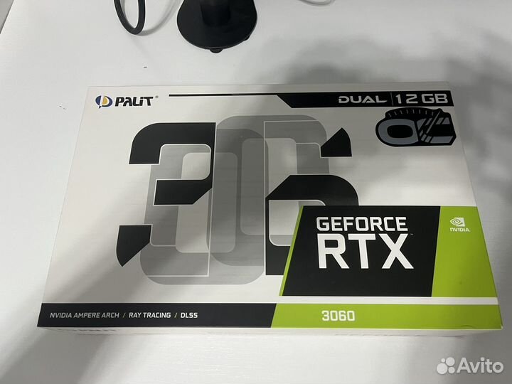 Видеокарта Nvidia Palit 3060 12GB dual OC (LHR)