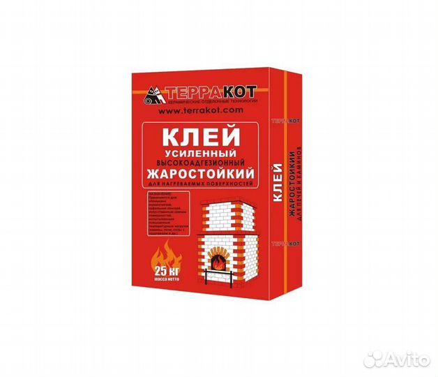 Клей усиленный жаростойкий