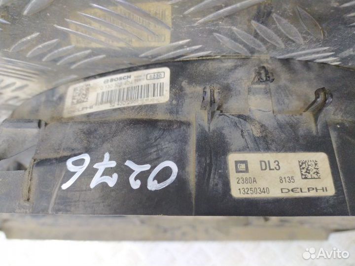 Диффузор с вентилятором в сборе Opel Astra J