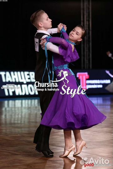 Платье для бальных танцев стандарт ю1