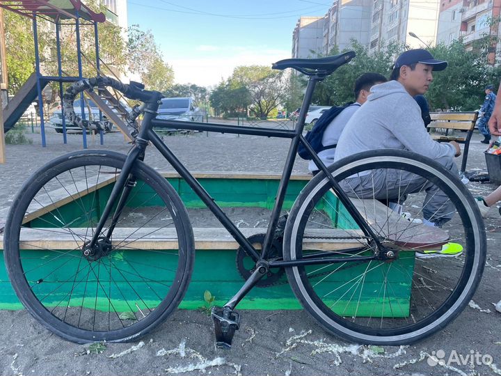 Велосипед fixed gear bearbike