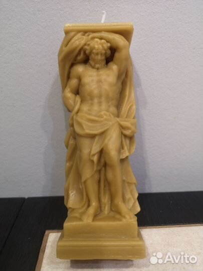 Свечи ручной работы новогодние набор