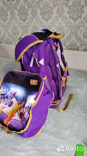 Портфель, рюкзак школьный для девочек