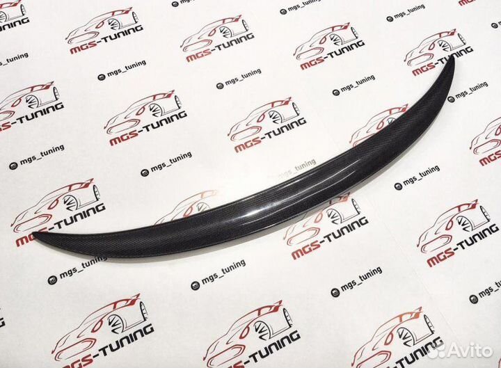 Спойлер на BMW X6 series E71 M-Perfomace Карбон