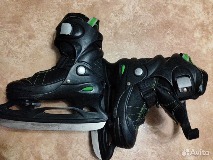 Коньки детские раздвижные