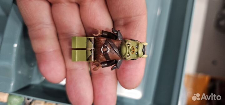 Лего Gamorrean Guard (Olive Green, Detailed) Sw405