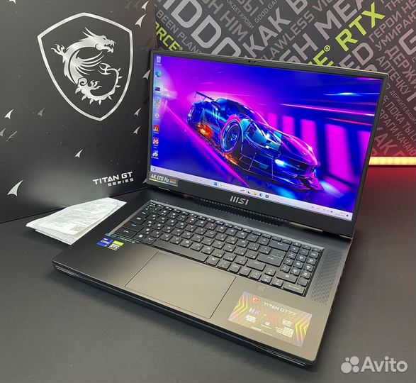 MSI Titan GT77 i9-12900HX/RTX3080ti/32/2 Чек днс