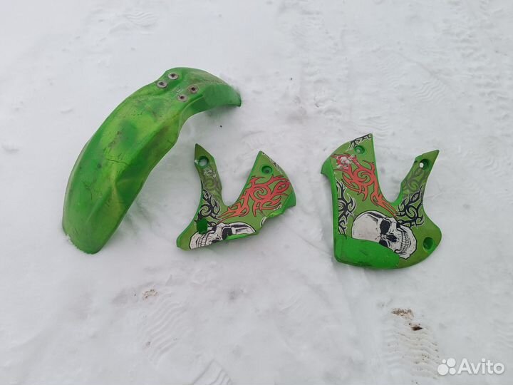 Пластик Кавасаки кх65